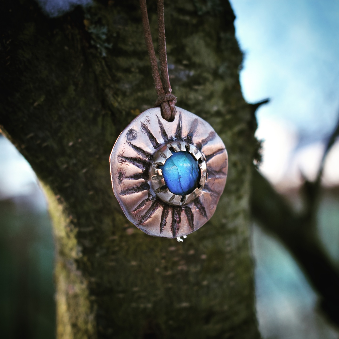 Bronze amulet view 3